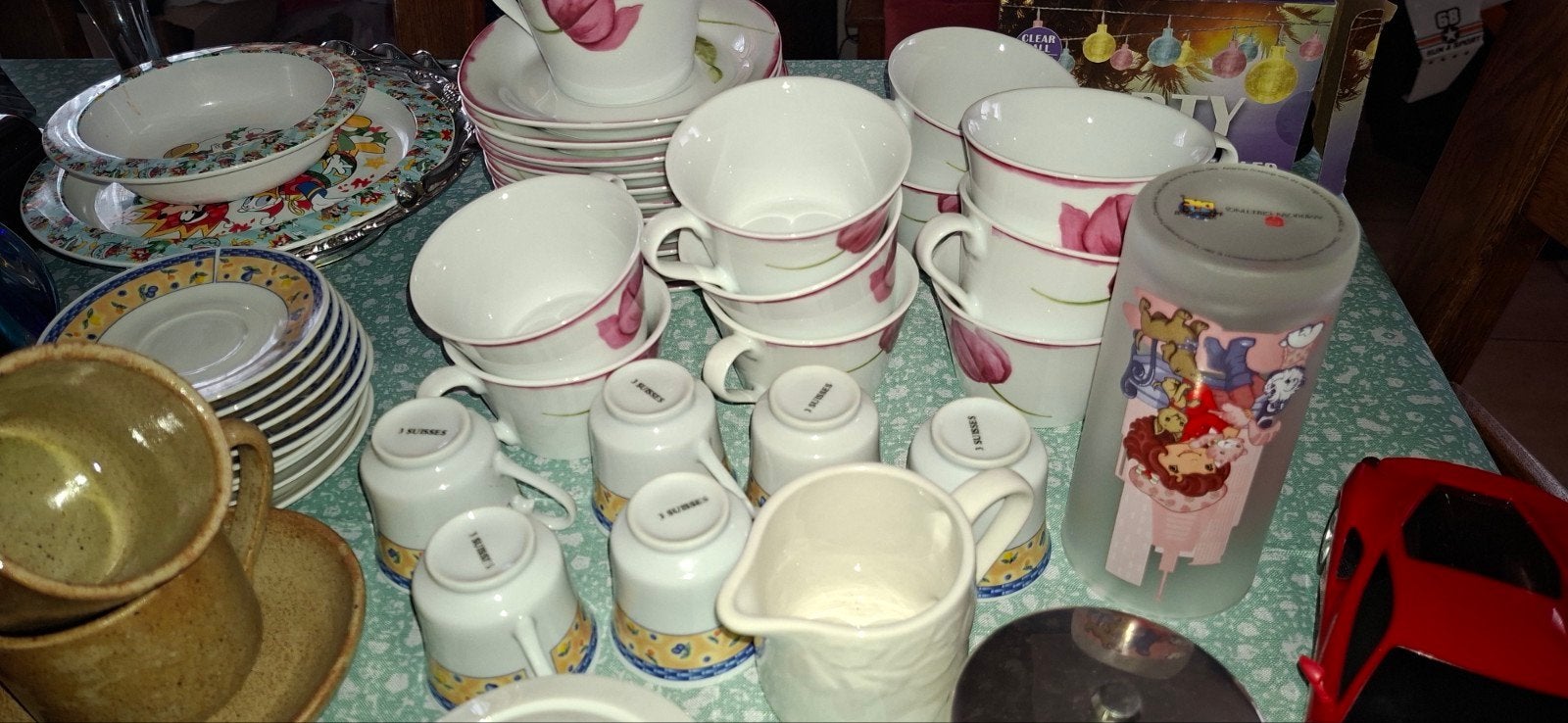 lot brocante, Enlèvement