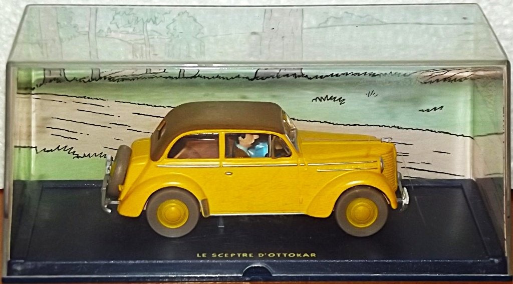 Miniature Tintin - Le Sceptre d'Ottokar, Enlèvement ou Envoi, Comme neuf, Voiture