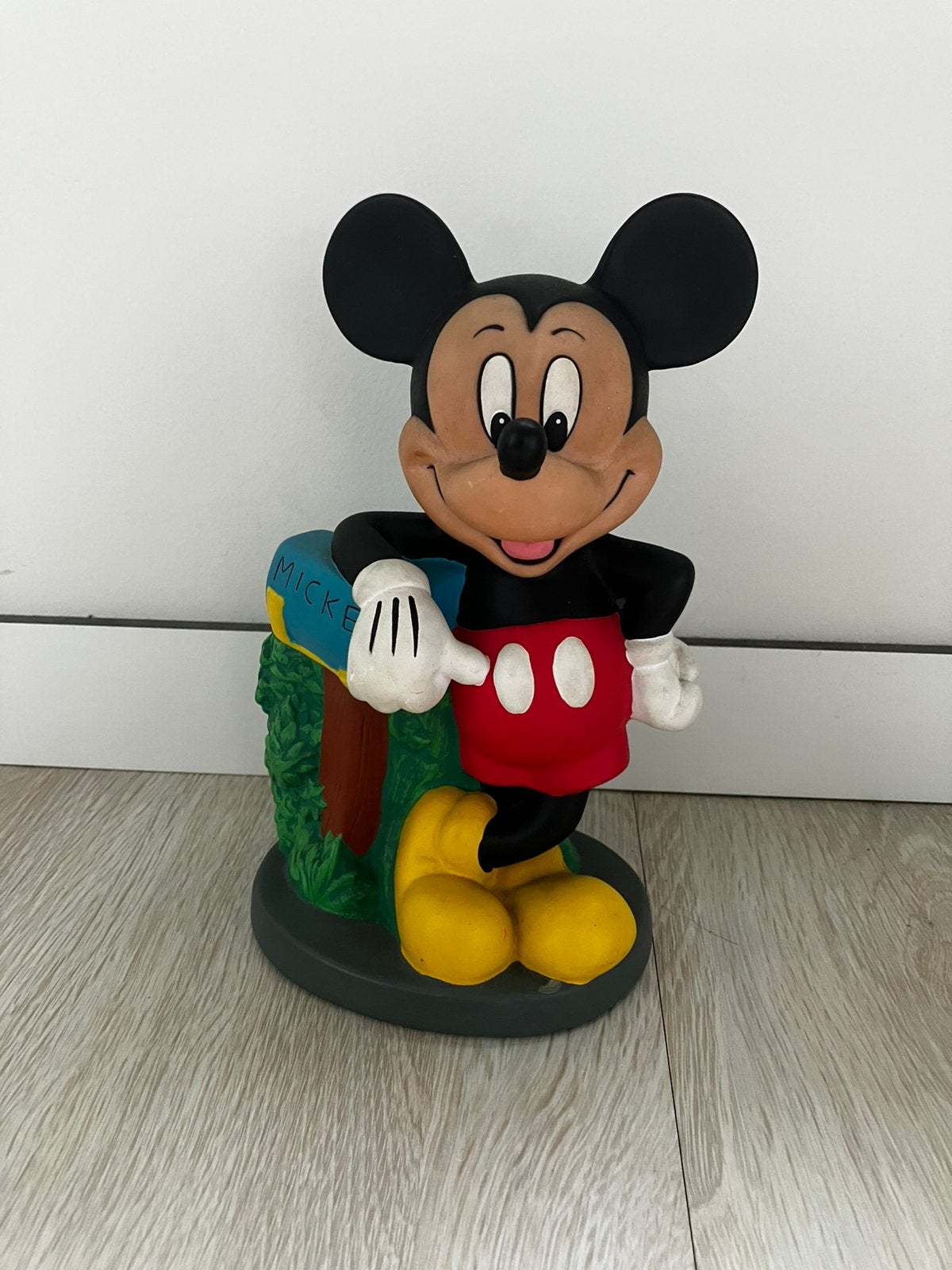 Mickey Mouse spaarpot vintage, Ophalen of Verzenden, Mickey Mouse, Zo goed als nieuw