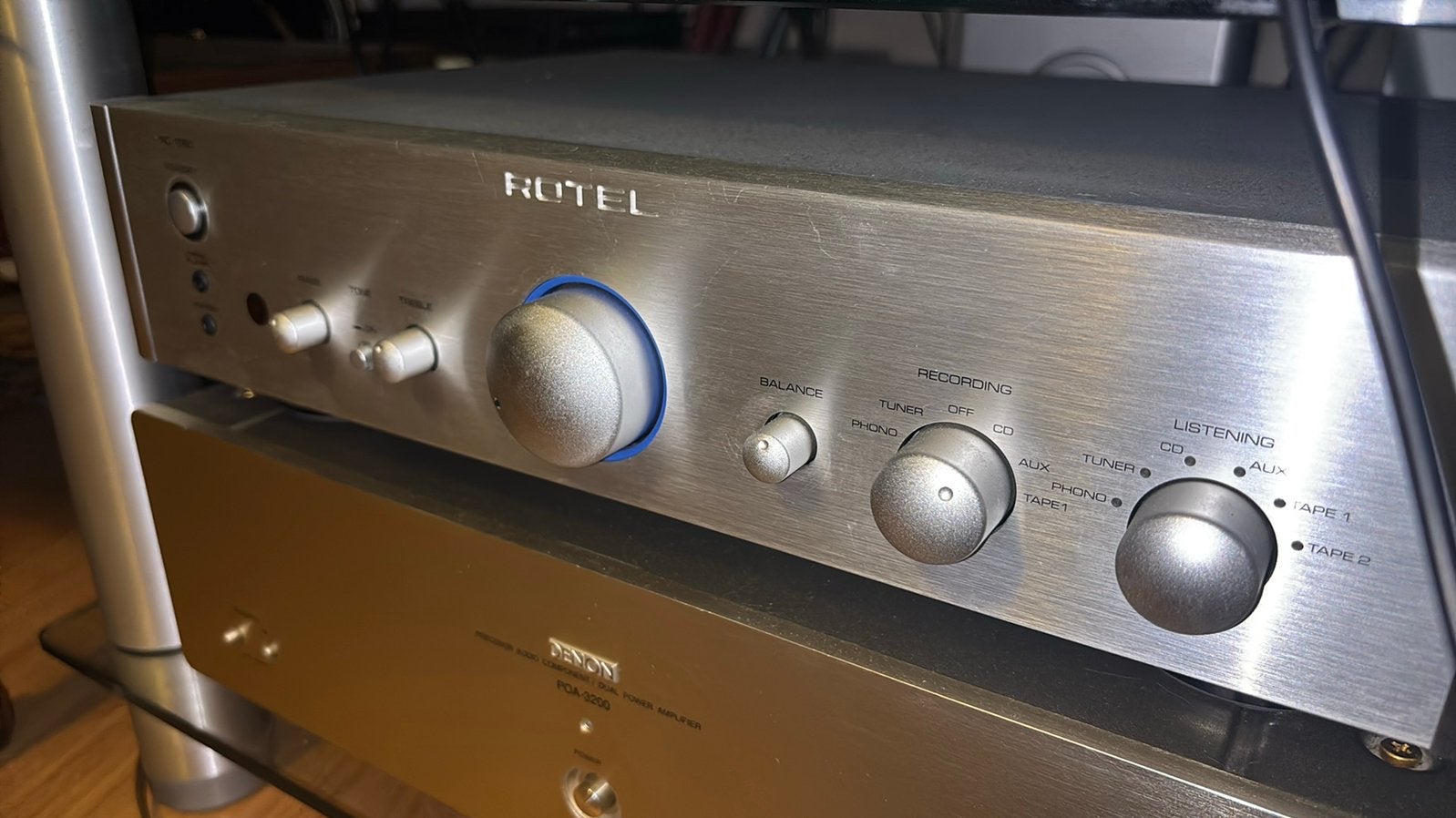 Rotel RC-1550 (Preamplificateur Hi-Fi stéréo) 🔆, TV, Hi-fi & Vidéo, Enlèvement, Comme neuf