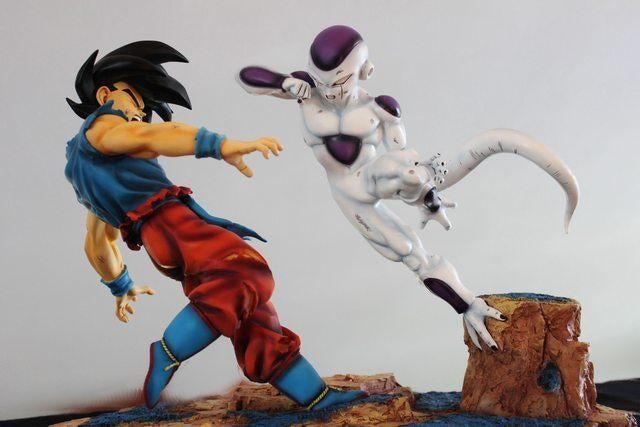 Dragon Ball Statue VKH Goku Vs Freezer Final Form 1/6, Enlèvement, Comme neuf, Autres types