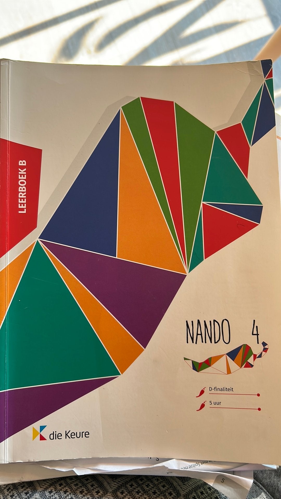 Philip Bogaert - Nando 4 - leerboek B (D-5 uur) nieuw, Enlèvement, Néerlandais, Philip Bogaert; Roger Van Nieuwenhuyze; Bjorn Carreyn