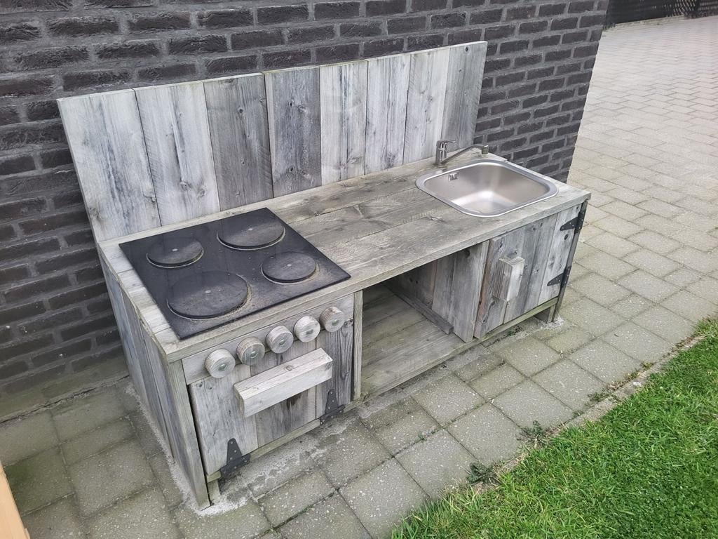 Modderkeuken - speelgoed kinderkeuken voor buiten, Enlèvement