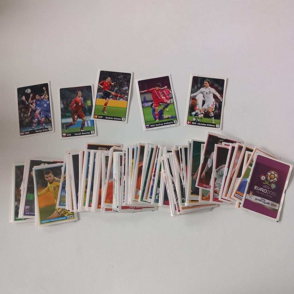 Autocollants Panini Euro 2012, Enlèvement ou Envoi
