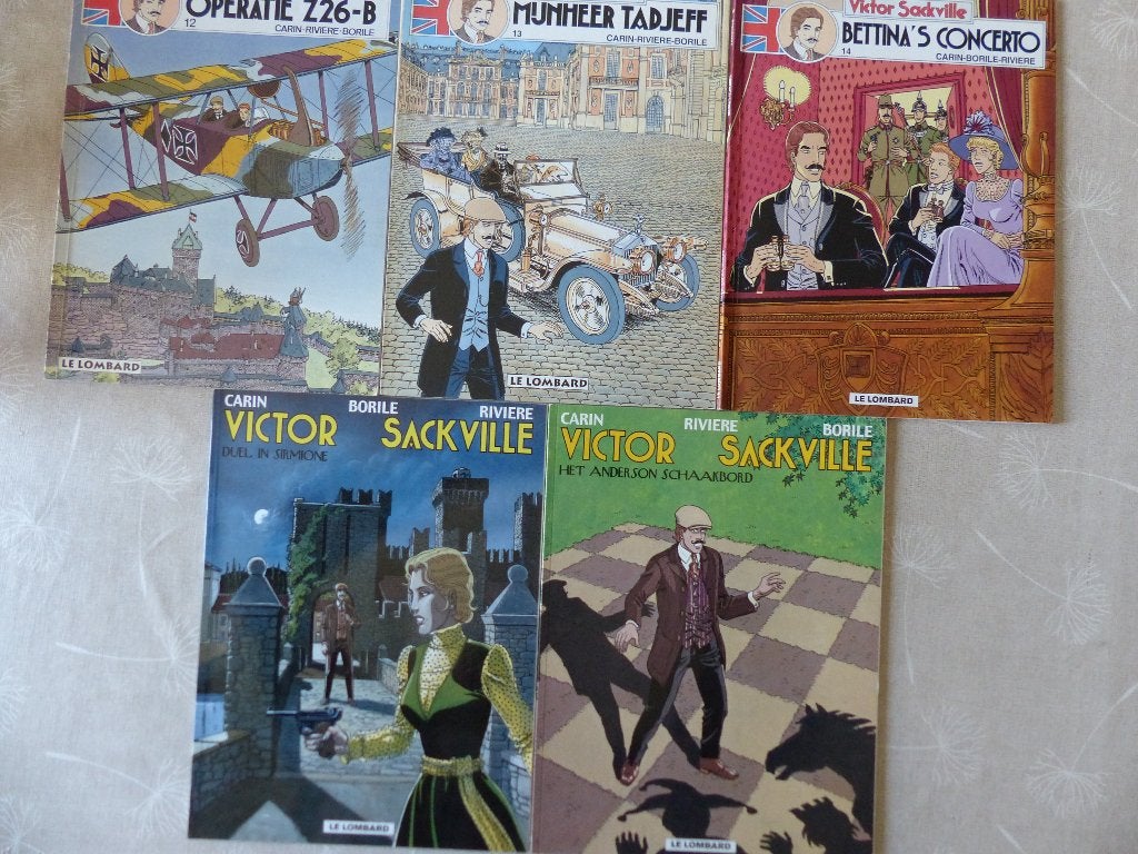 victor sackville, Boeken, Meerdere stripboeken, Ophalen, Zo goed als nieuw
