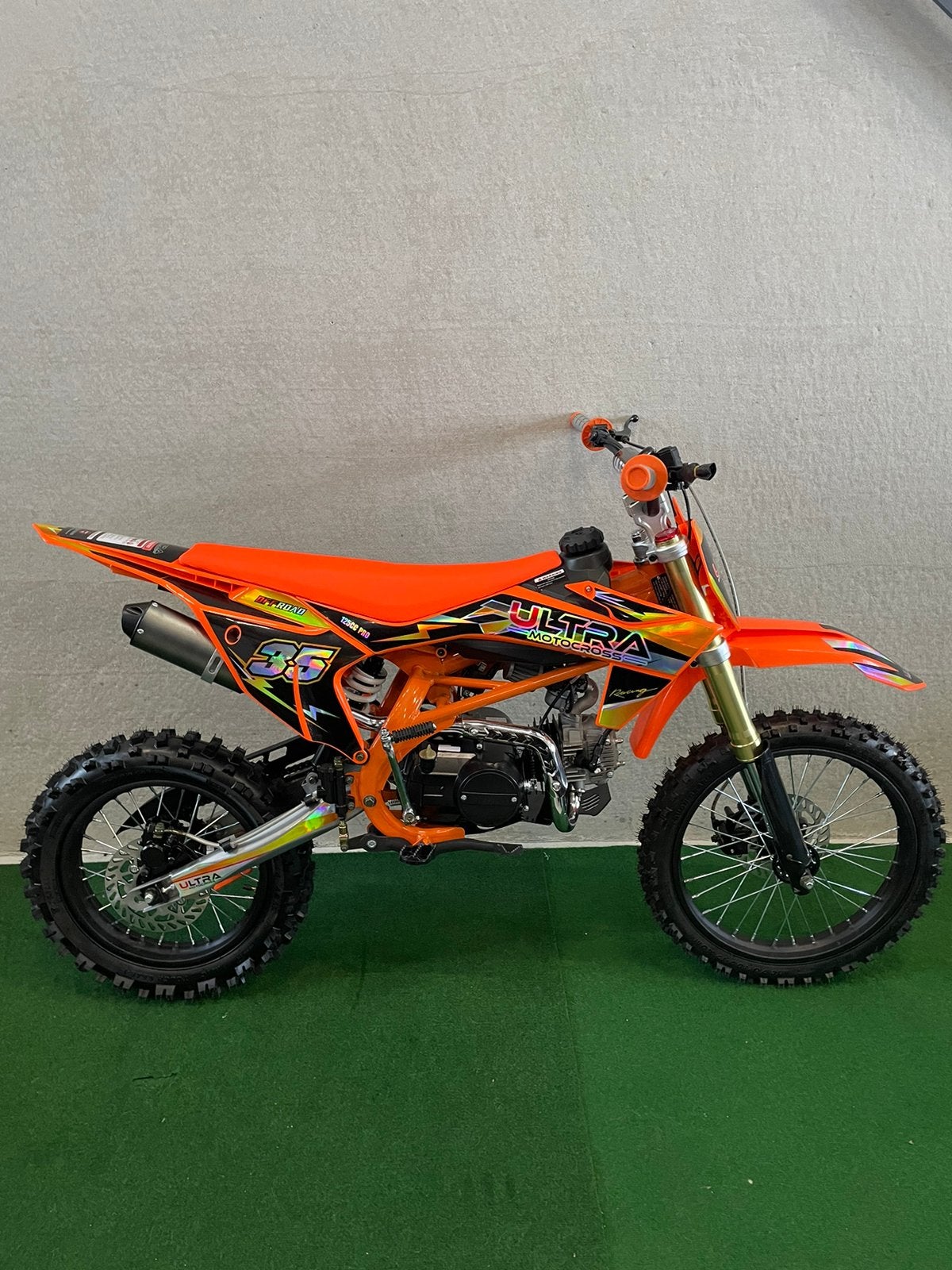 Nieuwe Ultra 125CC pitbikes/crossmotoren met elec.start, Ophalen, Nieuw, 125 cc, Pitbike