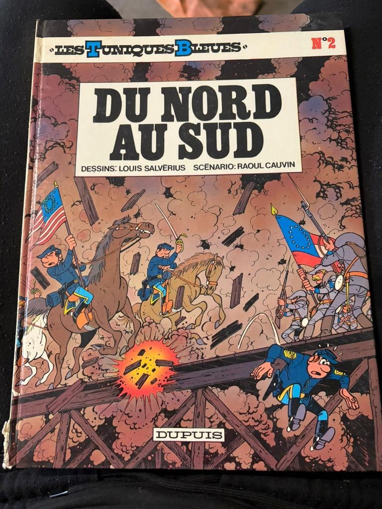 Lot de 17 bandes dessinées "Les Tuniques Bleues" (Éditions D, Livres, Enlèvement