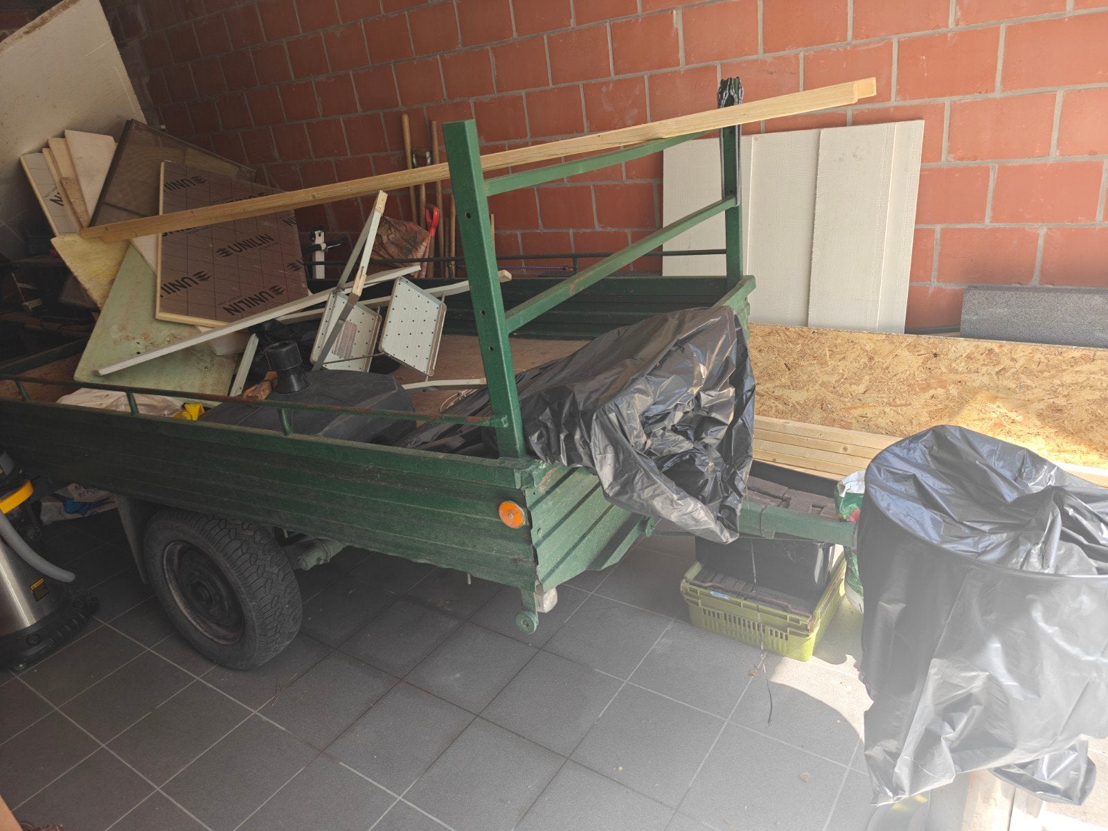 Aanhangwagen te staden in goede staat 7polige stekker, Enlèvement