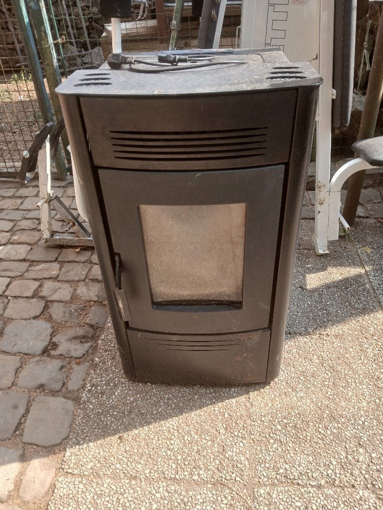 palletkachel, Huis en Inrichting, Kachels, Ophalen, Gebruikt, Overige brandstoffen, Pelletkachel