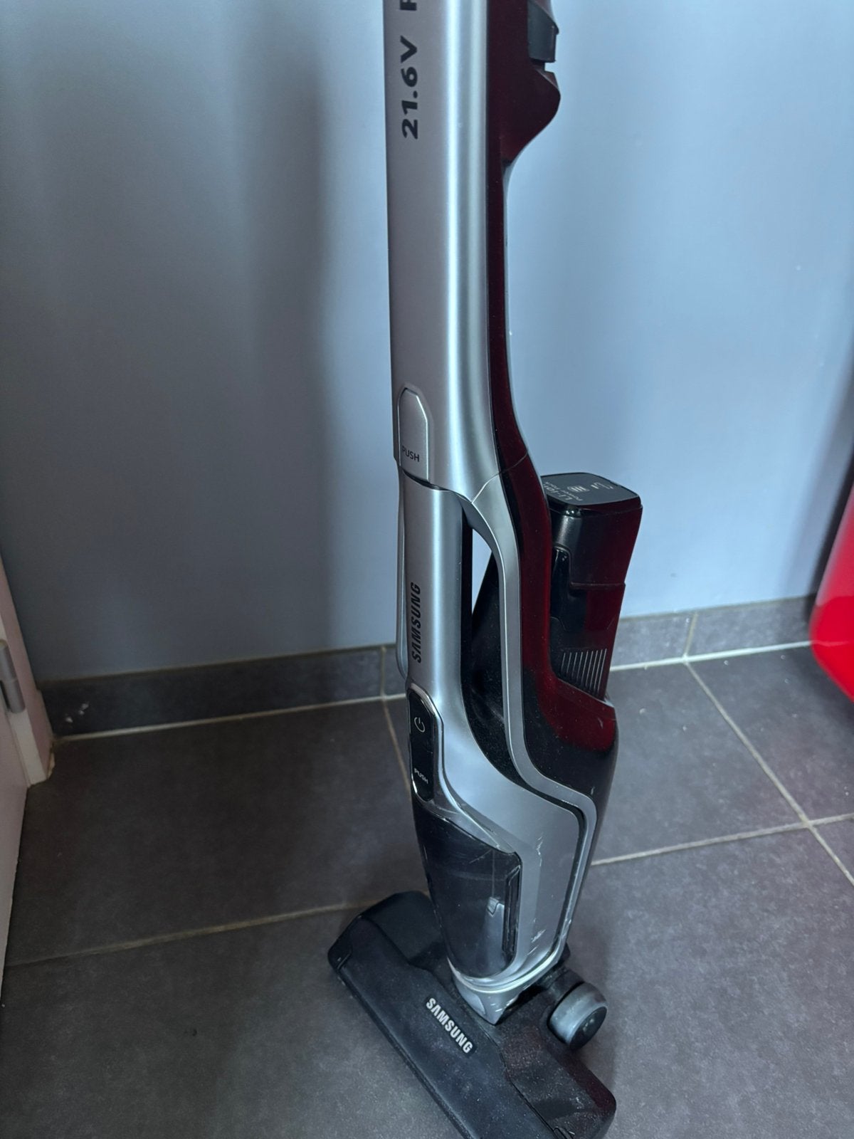 Samsung Powerstick draadloze steelstofzuiger + kruimeldief, Electroménager, Enlèvement, Comme neuf