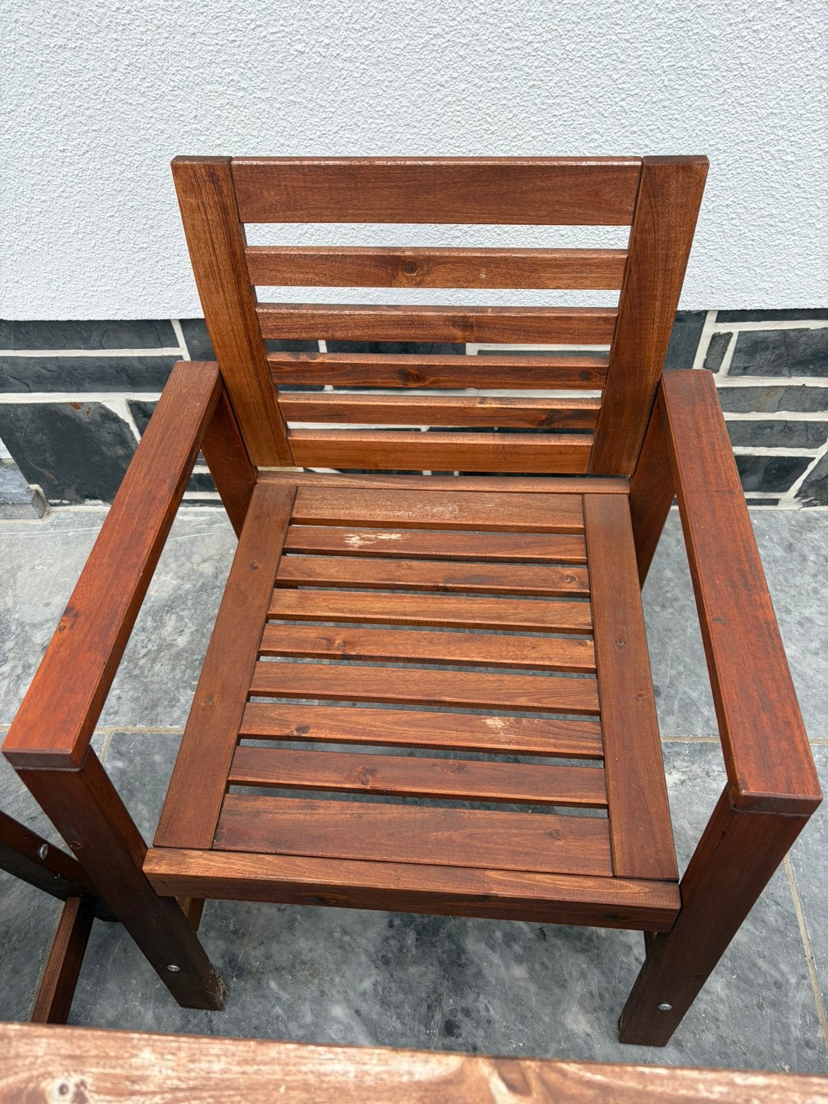 Ikea tuinstoelen, Ophalen, Gebruikt, Hout, Verstelbaar