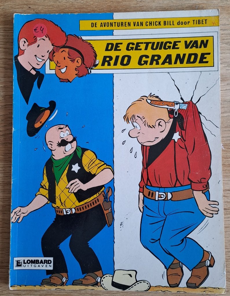 40 - De Avonturen van Chick Bill - De Getuige van Rio Grande, Boeken, Eén stripboek, Ophalen of Verzenden, Gelezen, Tibet