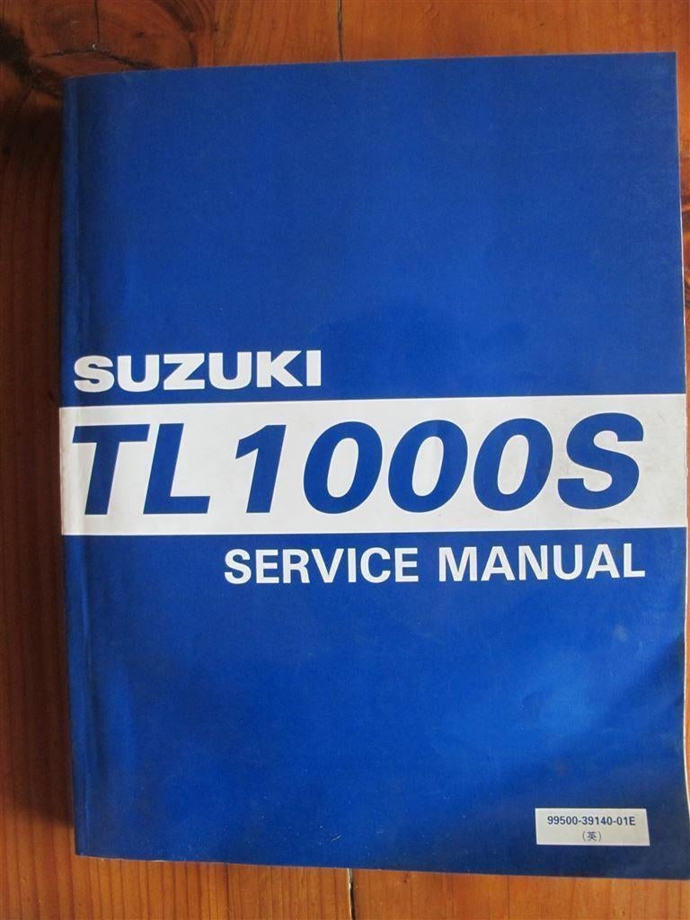 Documentatie 5B Suzuki TL1000S GSXR750 GSX750F origineel suz, Motoren, Ophalen of Verzenden, Suzuki
