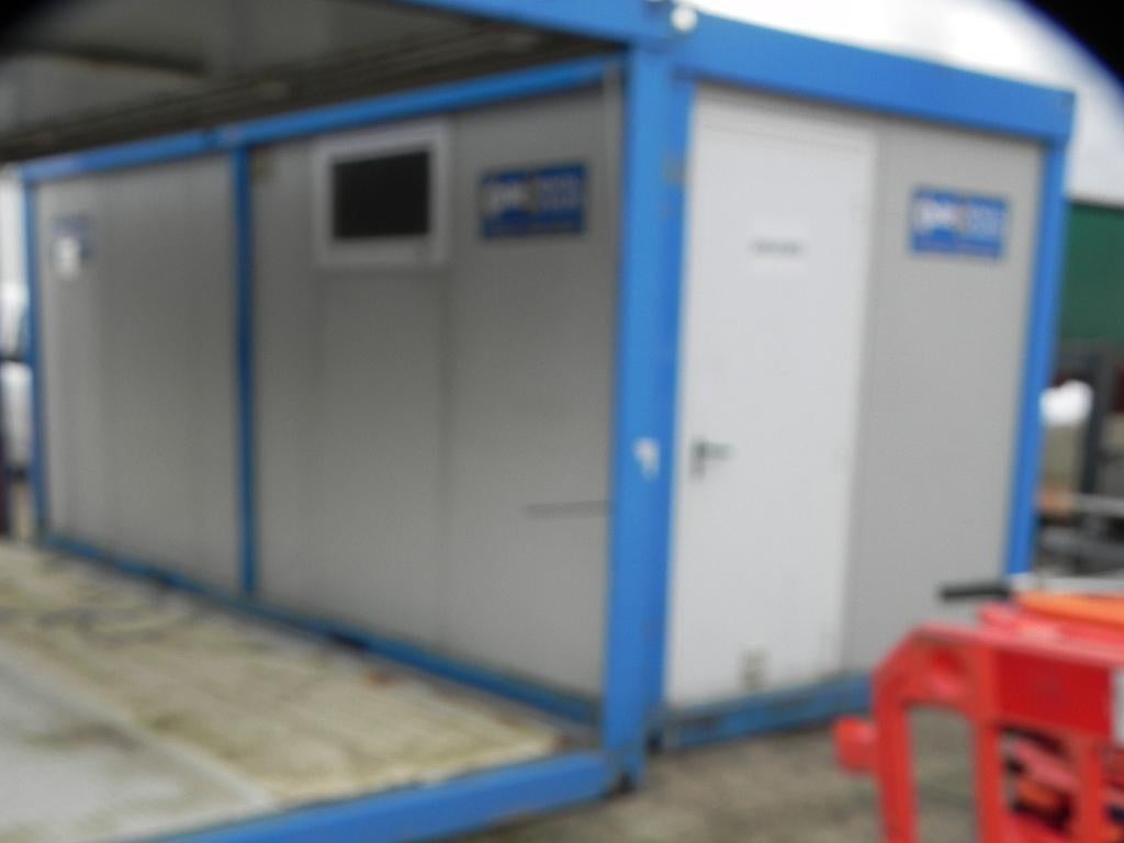 Container Unit Douche en was gelegenheid, Ophalen