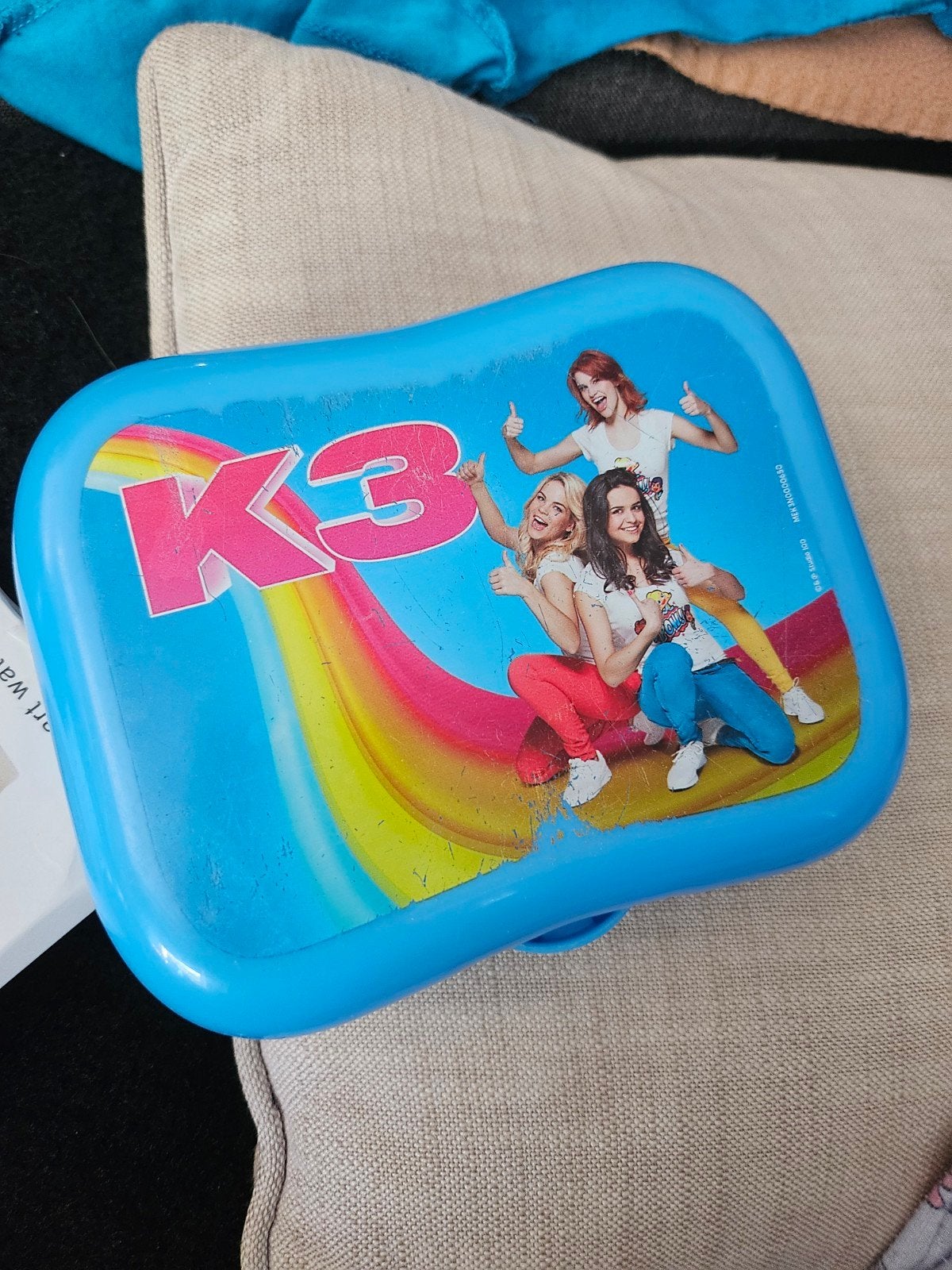 K3 brooddoos en paw petrol, Ophalen
