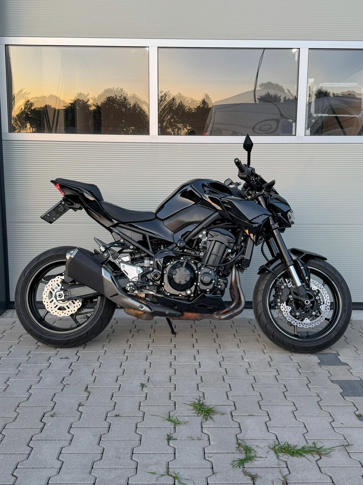 Kawasaki Z900 2024 35kw A2 ABS TFT black on black, Motos, Entreprise, Occasion, ABS, Permis Moto A2 minimum