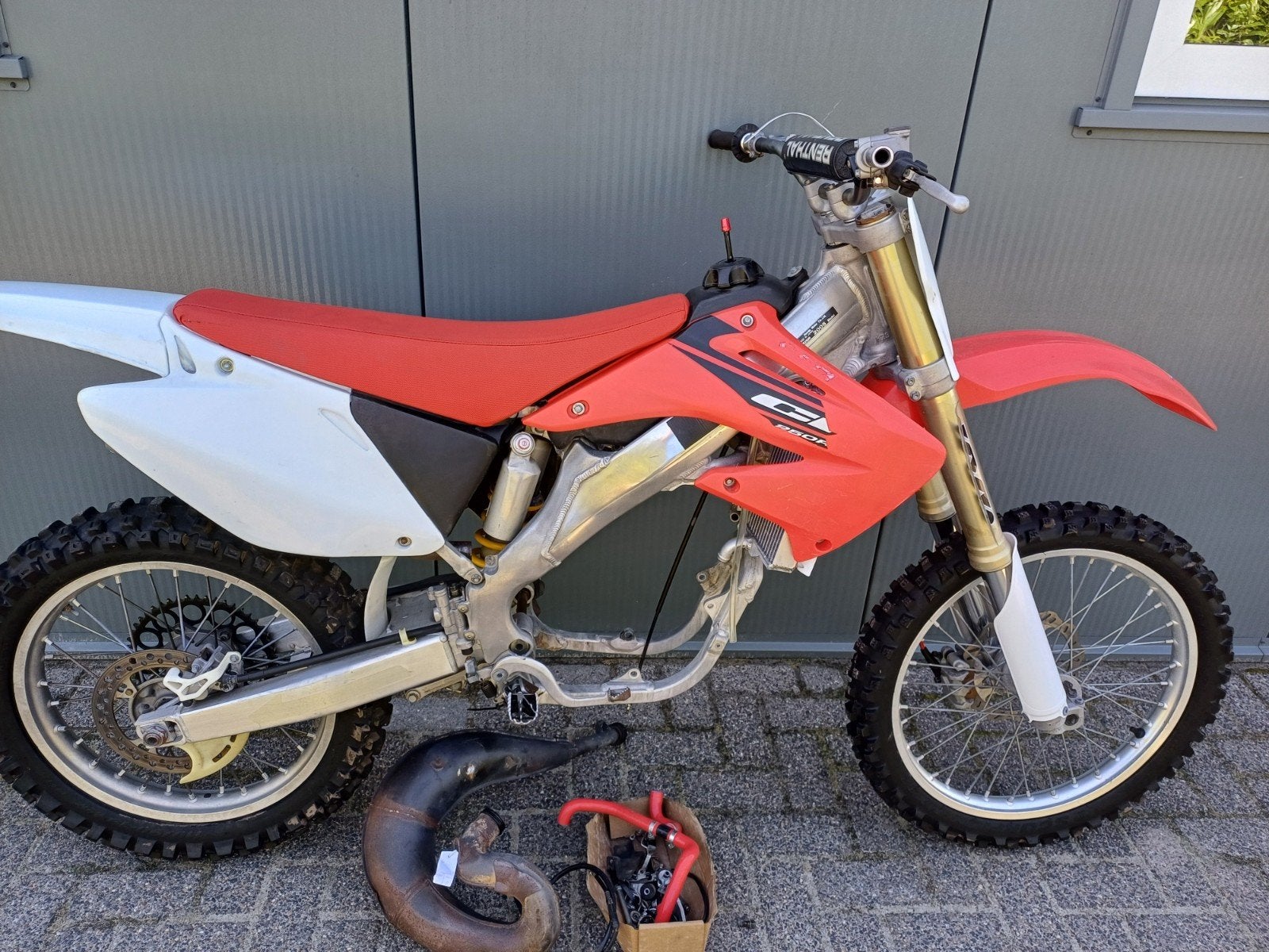 Honda  tweetakt cr 250cc rijwiel gedeelte bj 2005, Motos, Particulier