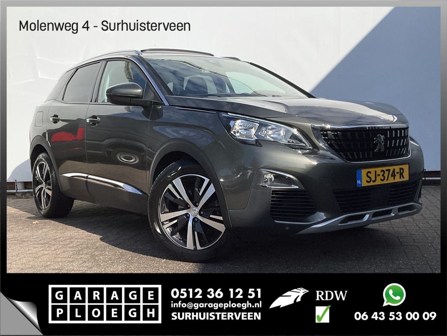 Peugeot 3008 1.2 131pk Allure Automaat Pano Leer Cam Nav Tre, Argent ou Gris, Achat, Entreprise, Carnet d'entretien