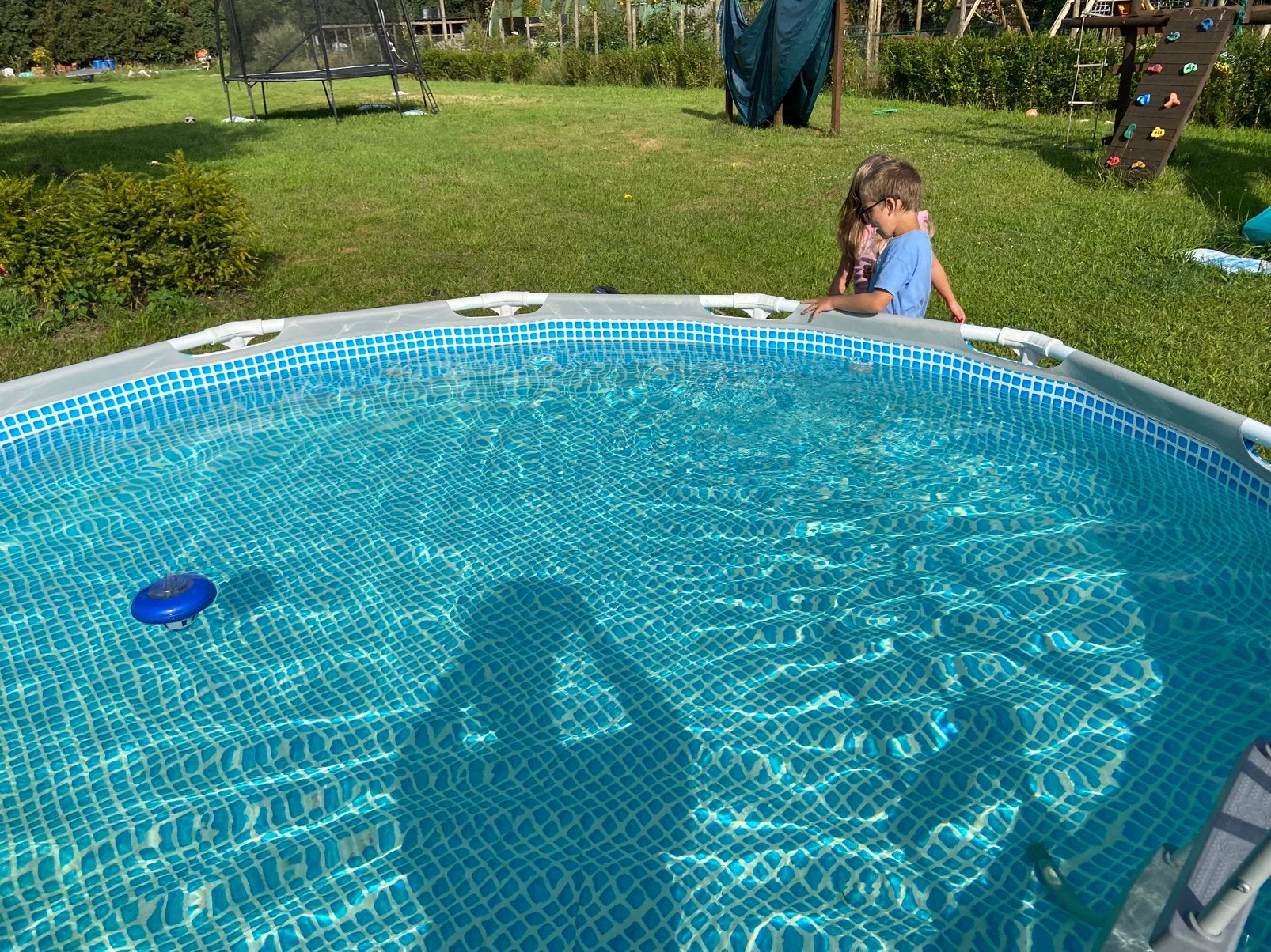 Zwembad intex, Jardin & Terrasse, Enlèvement, Comme neuf, Couverture