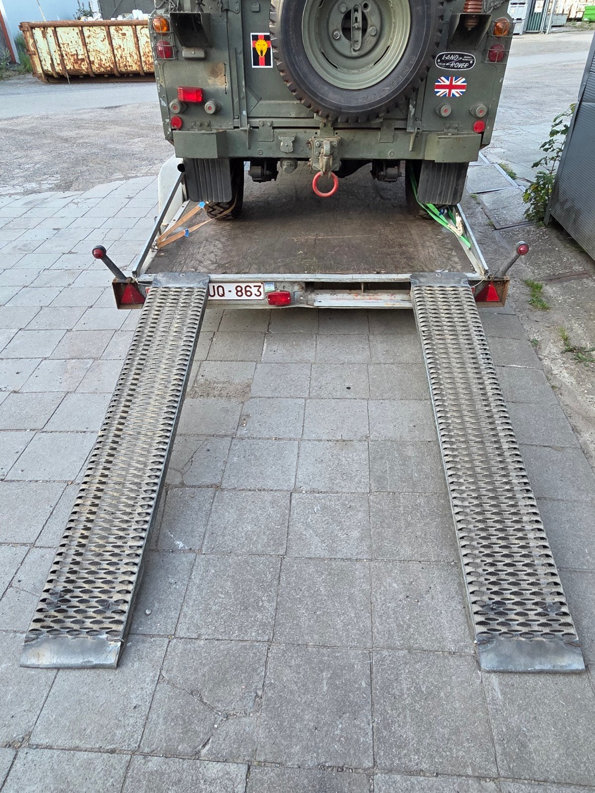 Autotransporter Ambulance plateau 185x400, Ophalen
