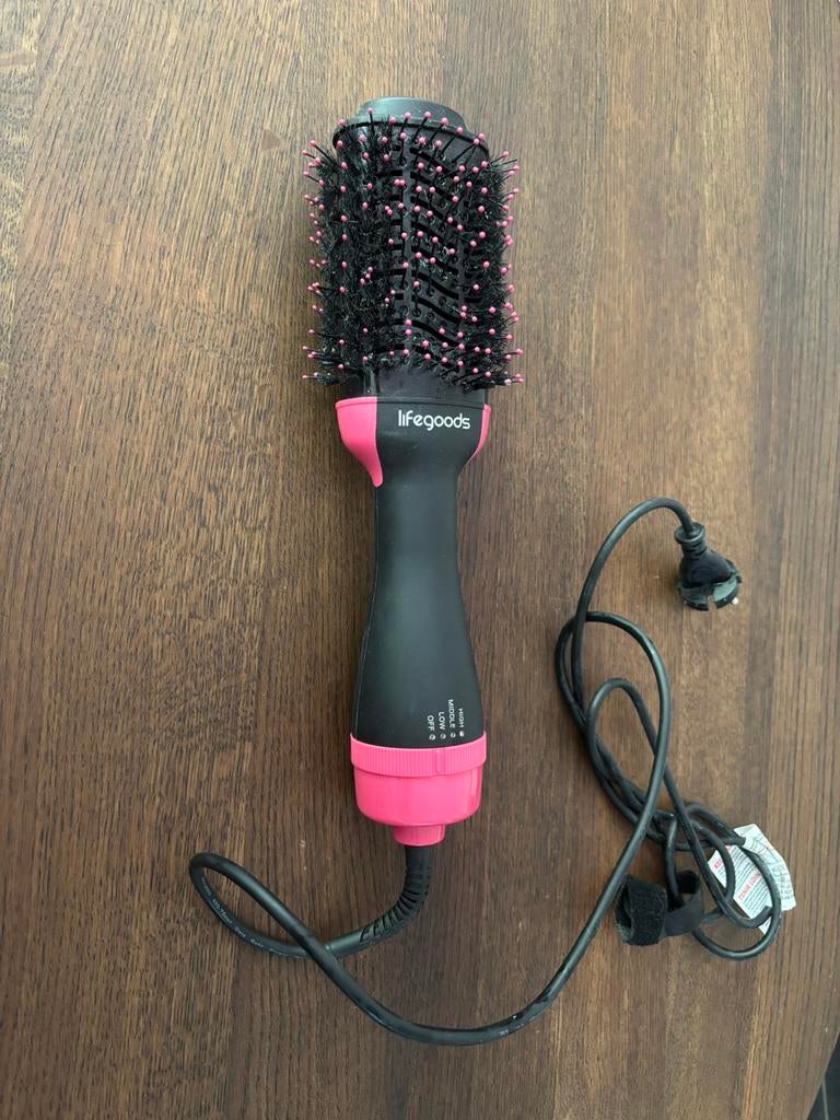 3-in-1 Föhnborstel, Handtassen en Accessoires, Ophalen of Verzenden, Zo goed als nieuw
