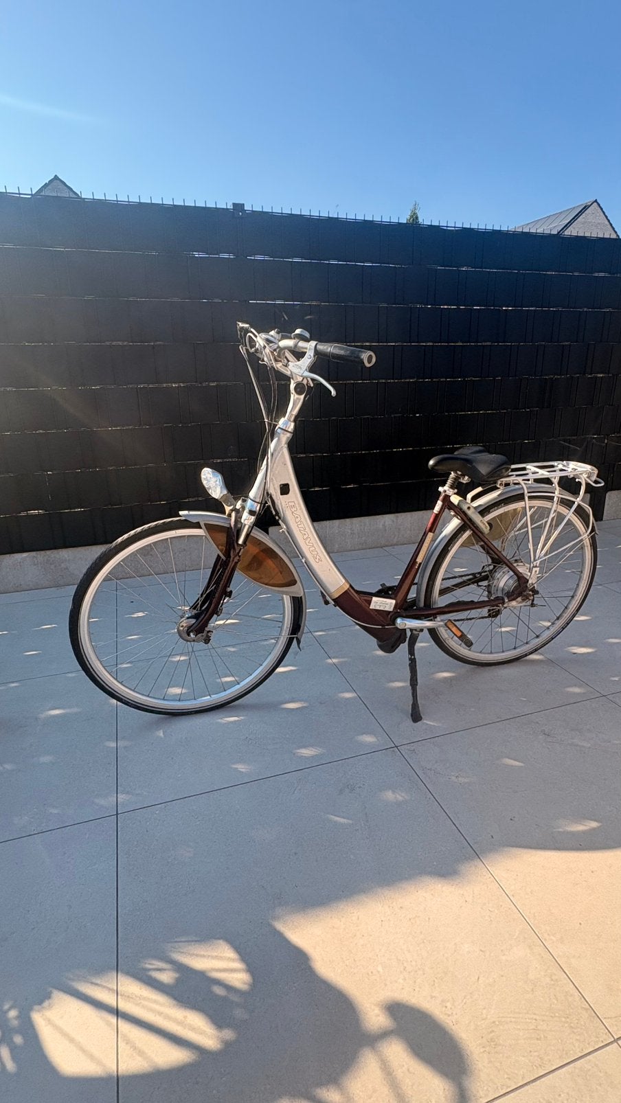 Top fiets grijs, Fietsen en Brommers, Ophalen, Zo goed als nieuw