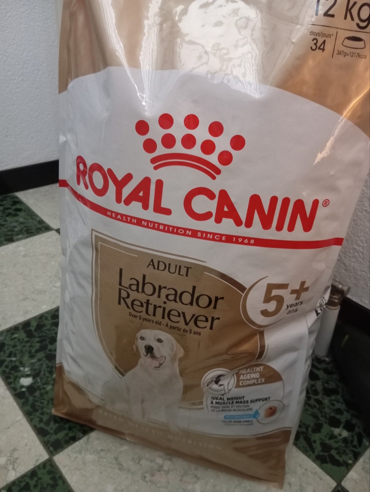 Royal Canin Adult Labrador Retriever +5 jaar 12kg, Animaux & Accessoires, Nourriture pour Animaux, Enlèvement, Chien