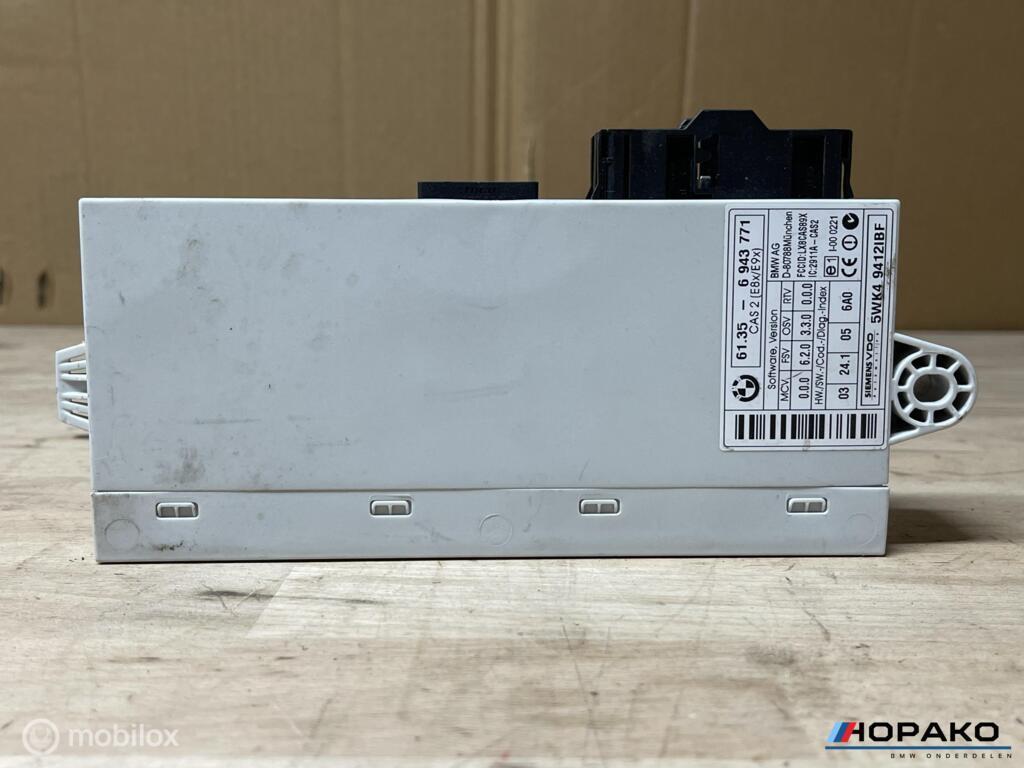 CAS module BMW 1/3 serie e9x e8x | 61356943771, Gebruikt, Einsteinlaan 5 rijswijk, Bmw, Ophalen of Verzenden
