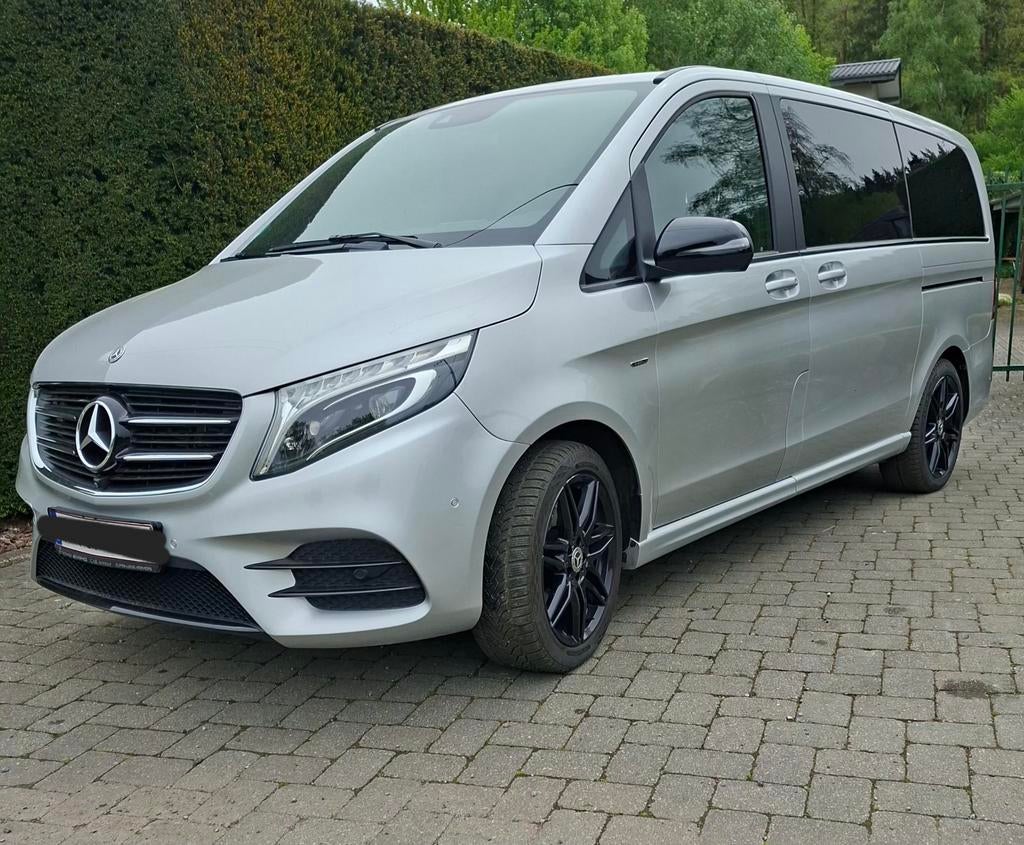Mercedes-Benz V-klasse 250d, Auto's, Automaat, Achterwielaandrijving, Zwart, 7 zetels