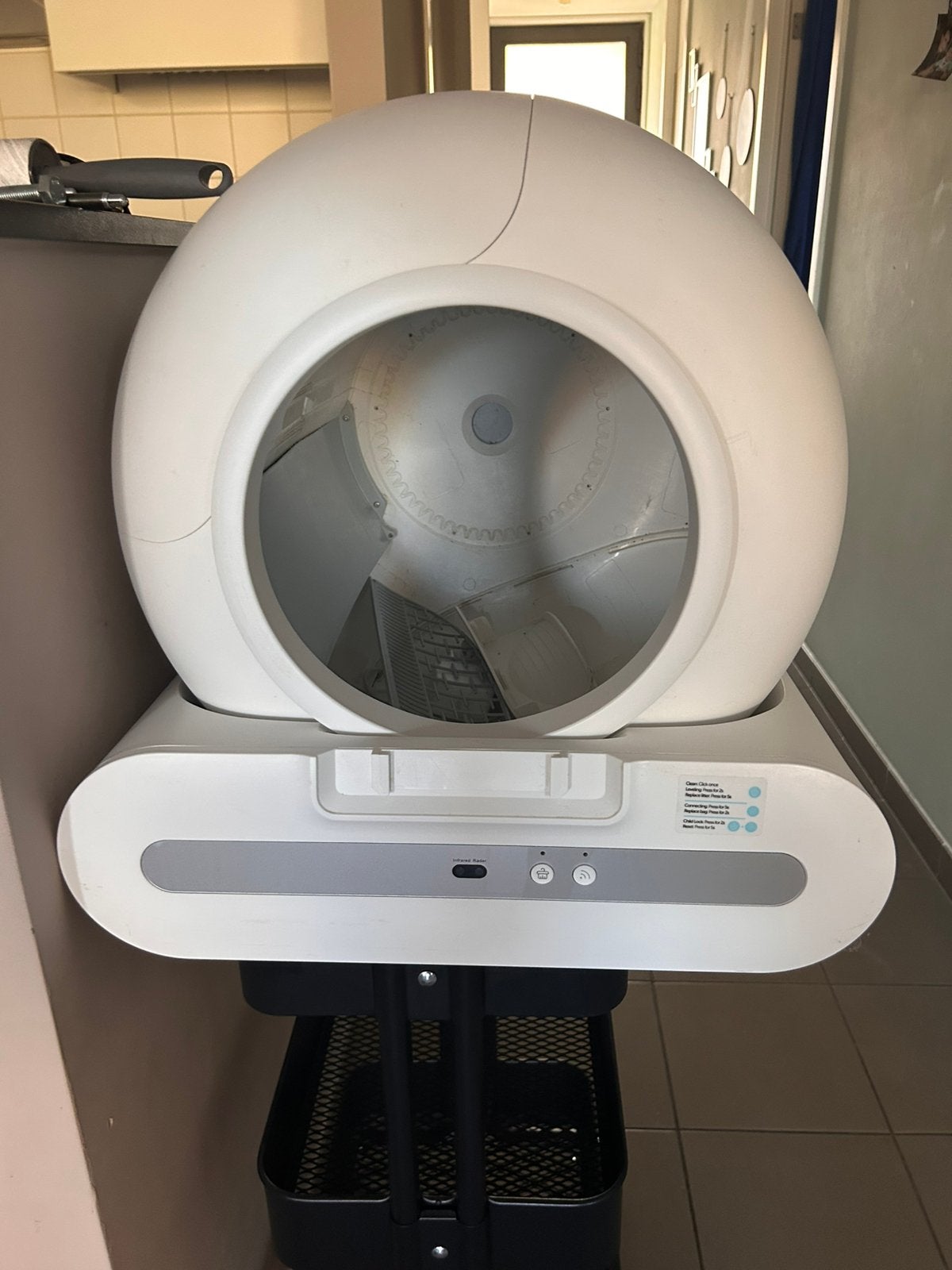 Bac à litière automatique, Enlèvement, Autonettoyant, Utilisé