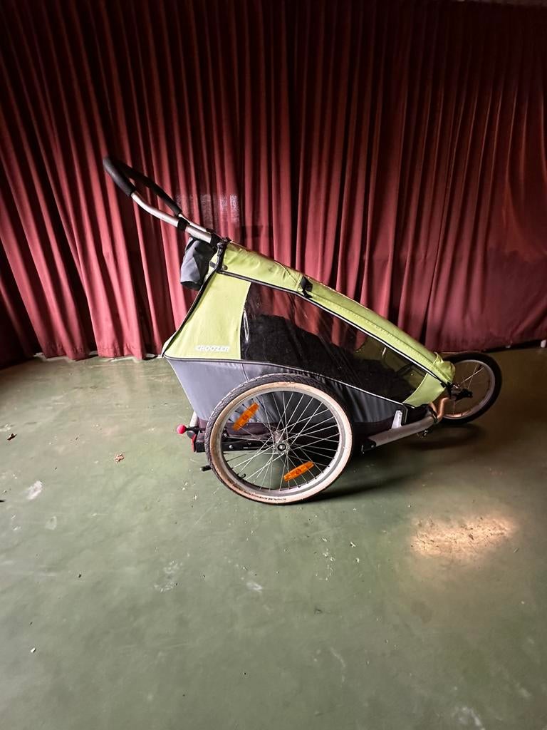 Croozer fietskar met leuke extra’s, Ophalen, Zo goed als nieuw