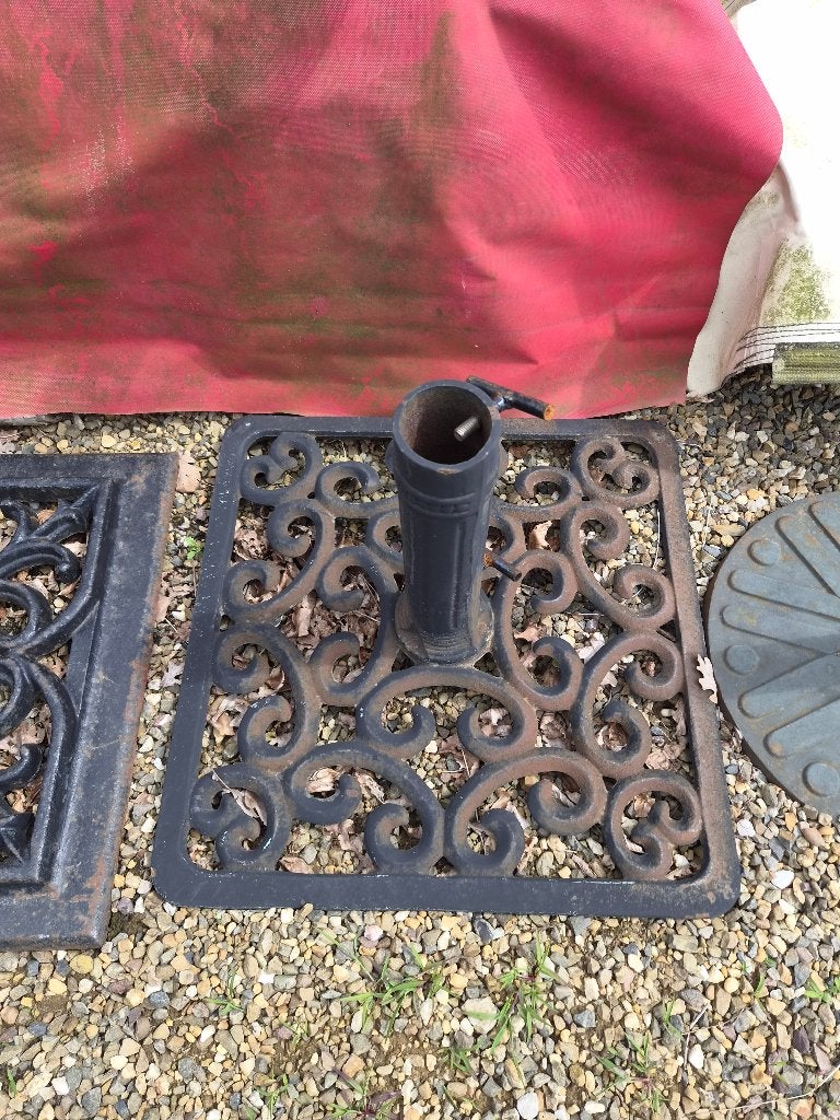 Parasolvoet, Tuin en Terras, Ophalen, Gebruikt, Parasolvoet