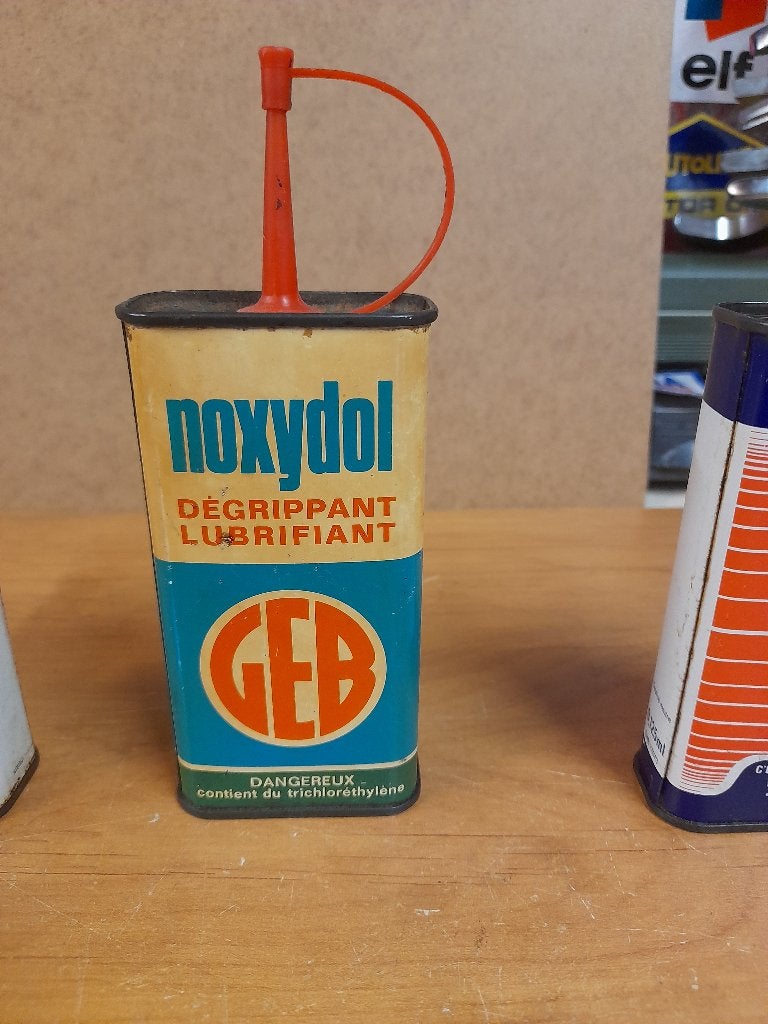 ancienne burette huile vide noxydol geb, Enlèvement ou Envoi, Utilisé, Autres types