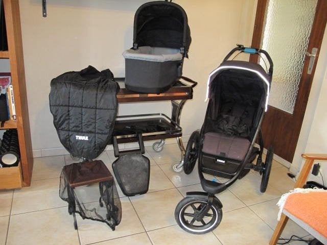 Thule Urban Glide II complete set, Ophalen, Gebruikt, Overige merken, Regenhoes