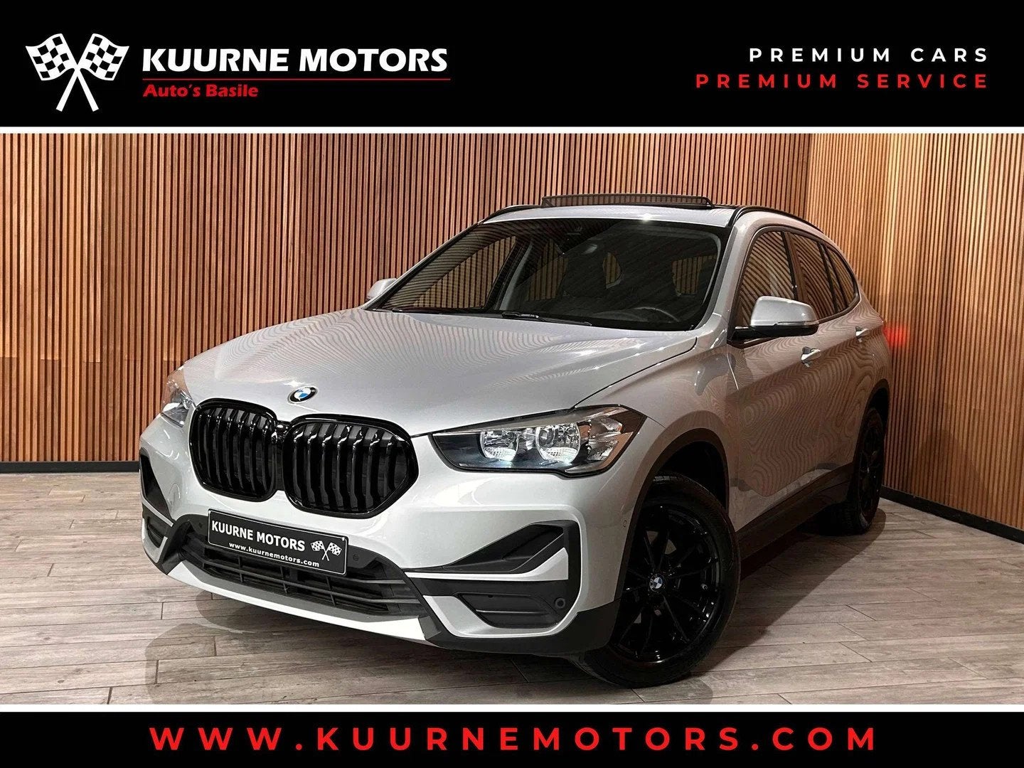 BMW X1 sDrive16dA Pano/Cam/Gps/Cruise/AutAirco/Pdc/Bt *1j ga, Autos, X1, Argent ou Gris, Achat, Entreprise