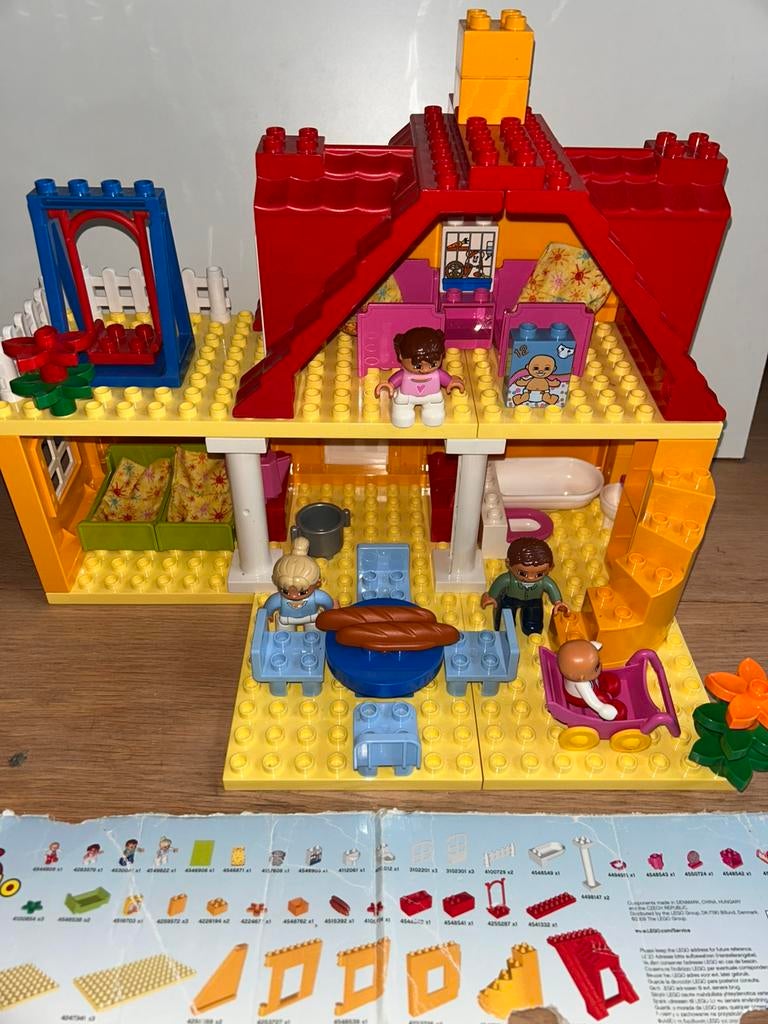 Duplo poppenhuis 5639, Kinderen en Baby's, Speelgoed | Duplo en Lego, Ophalen of Verzenden, Gebruikt, Complete set, Duplo