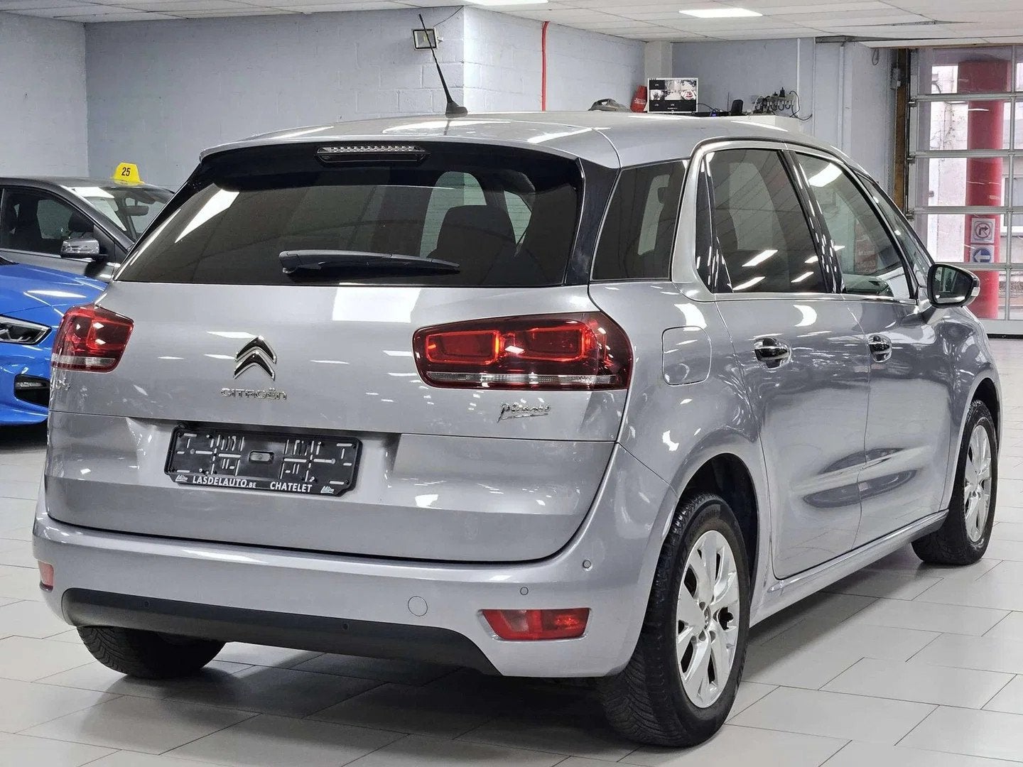 Citroën C4 Picasso 1.6 BlueHDi Business Lounge (Fleet) Angl, Autos, Argent ou Gris, Achat, Euro 6, Entreprise
