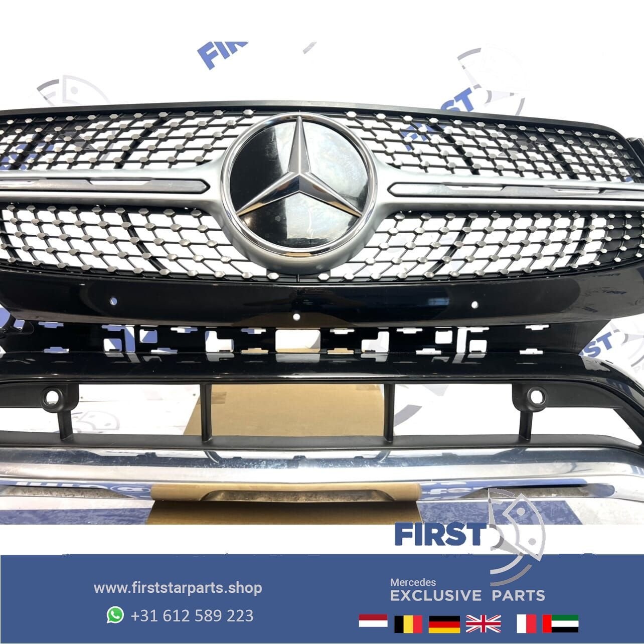 X253 C253 GLC BUMPER FACELIFT 2021 W253 AMG VOORBUMPER + DIA, Utilisé, -, Avant, -