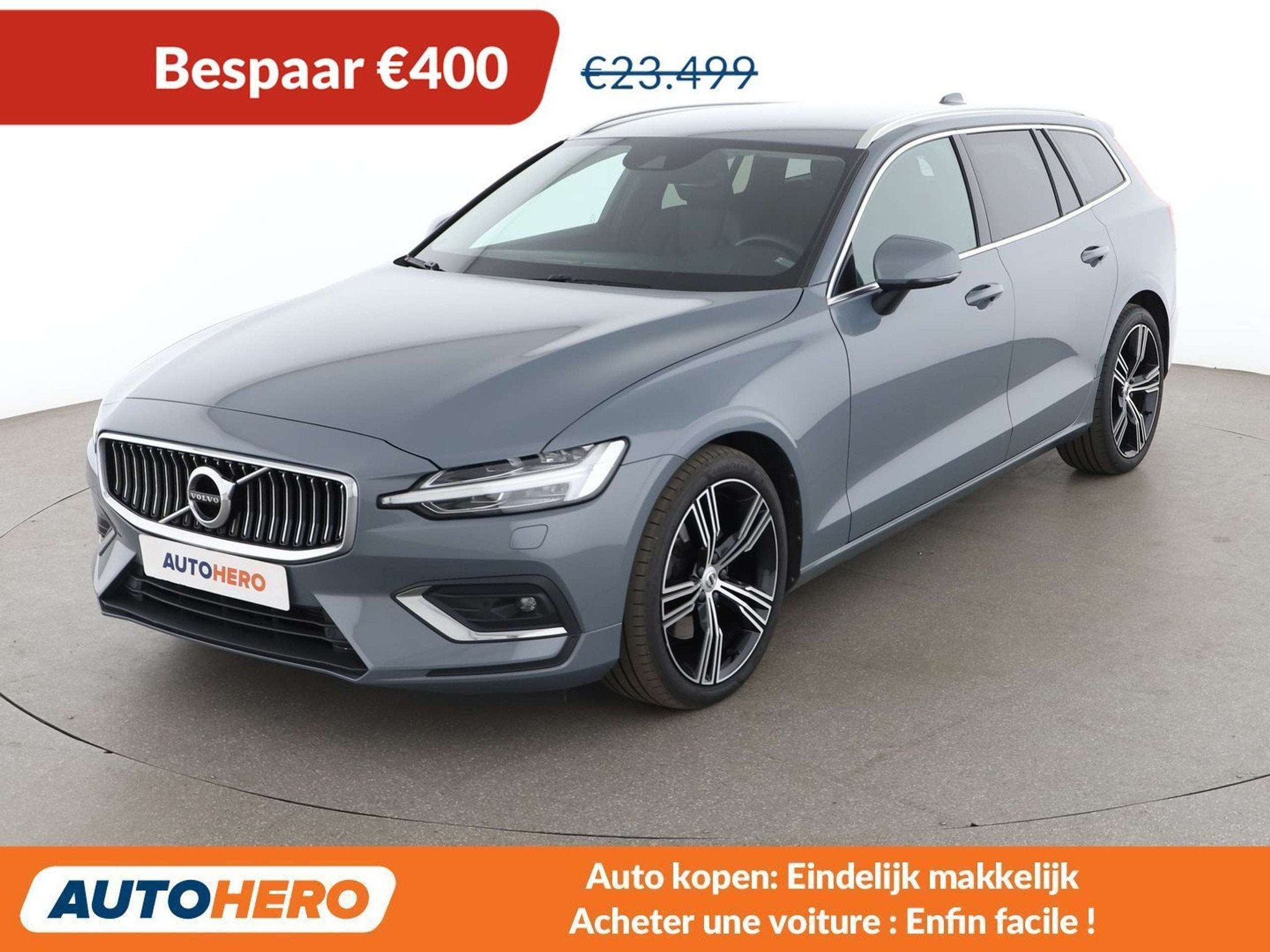 Volvo V60 2.0 B4 Mild-Hybrid Inscription (automatique), Autos, Volvo, Achat, V60, ABS, Airbags, Air conditionné, Android Auto