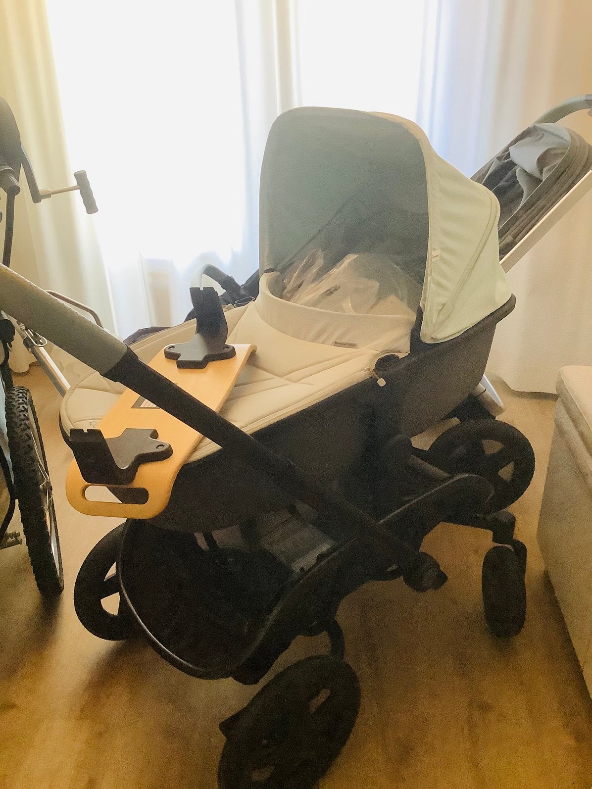 Quinny hubb dubbele kinderwagen, Kinderen en Baby's, Buggy's, Ophalen of Verzenden, Zo goed als nieuw, Quinny