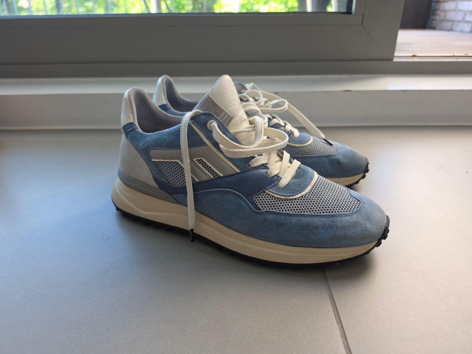 Floris van Bommel Noppi 44 bleu, Floris van Bommel, Porté, Bleu, Baskets