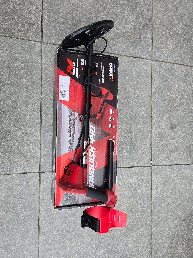 Metaaldetector Minelab, Ophalen, Discriminatie metaaldetectie, Meer dan 30 cm, Zo goed als nieuw