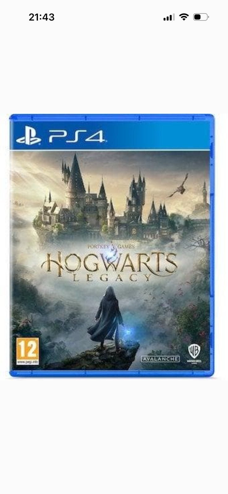 Hogwarts legacy, Enlèvement, Comme neuf
