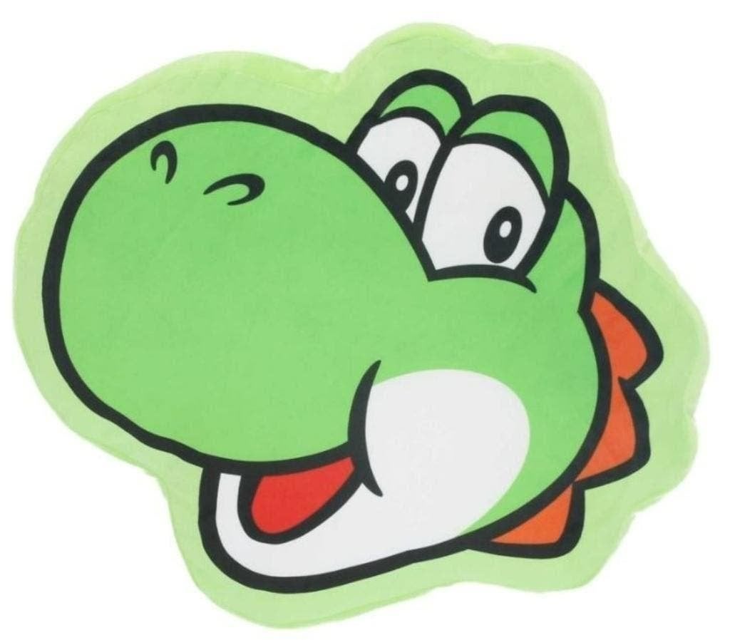 Super Mario Knuffelkussen - Yoshi, Kinderen en Baby's, Groen, Nieuw, Kleed of Kussen, Ophalen of Verzenden