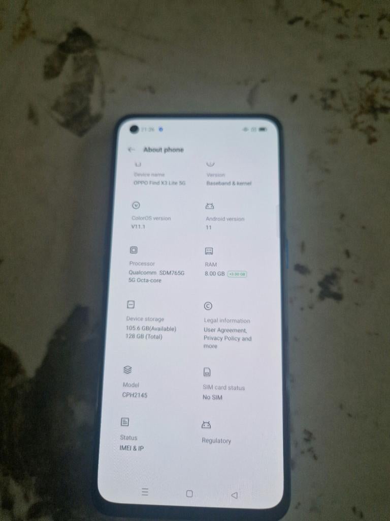 Oppo find x3 lite 5g 128gb, Télécoms, Enlèvement ou Envoi