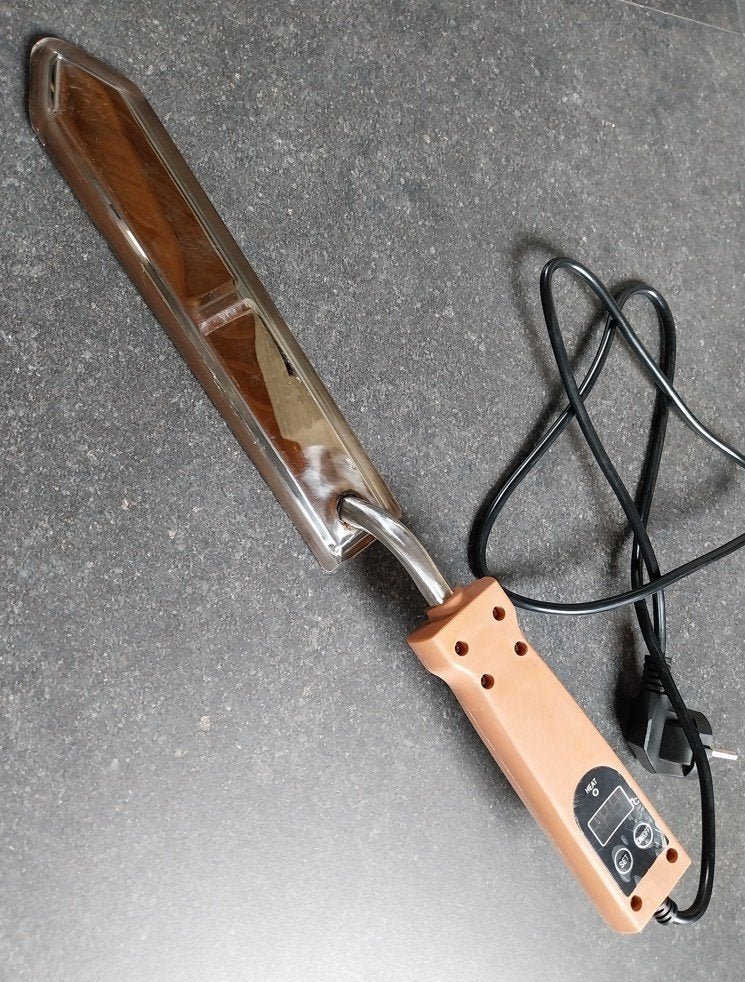 *** voor imker bijen honing ELECTRISCH ONTZEGELMES ***, Animaux & Accessoires, Autres accessoires pour animaux, Enlèvement ou Envoi