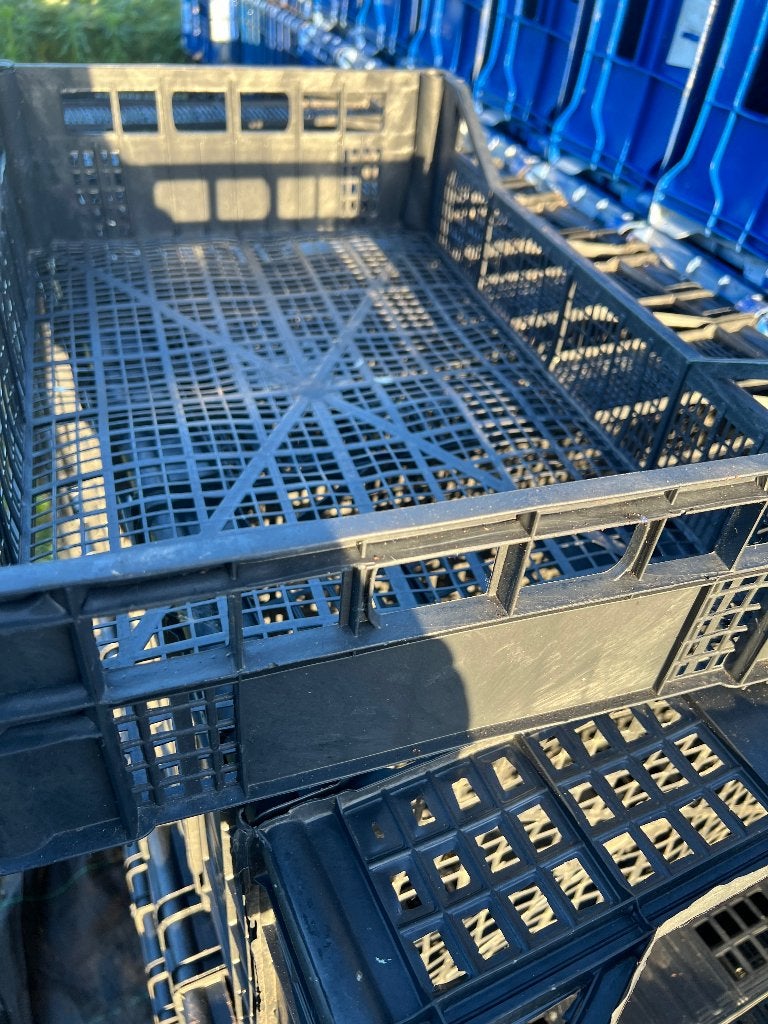 stapelbakken kratten kisten 60 X 40 X 15cm, Kunststof, Minder dan 30 cm, Verzenden, Zo goed als nieuw