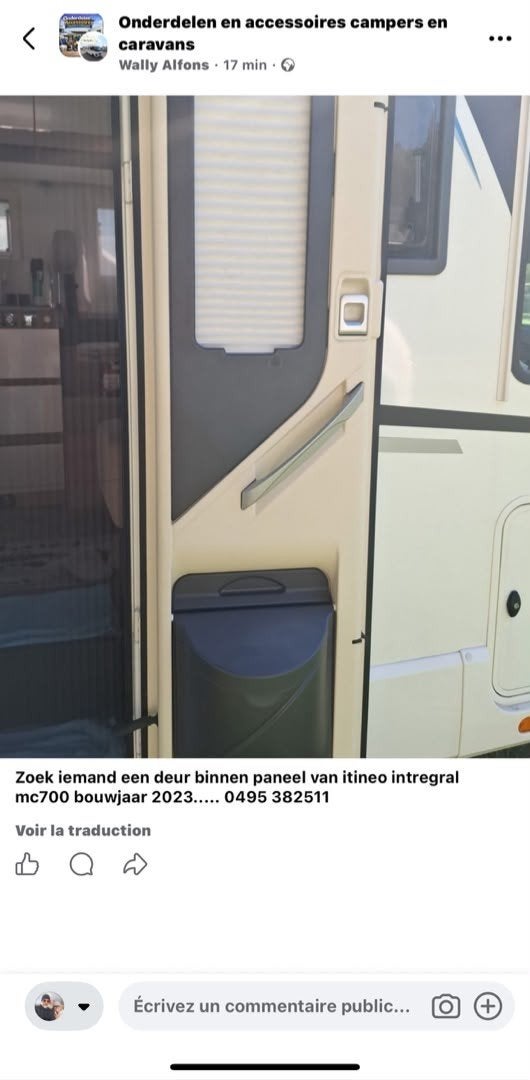 Binnen deur bekleding 1.87 hoog breed 53.5, Ophalen of Verzenden