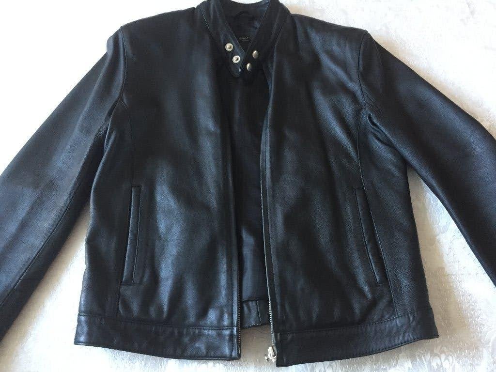 Veste Cuir, Enlèvement ou Envoi, Neuf, Noir