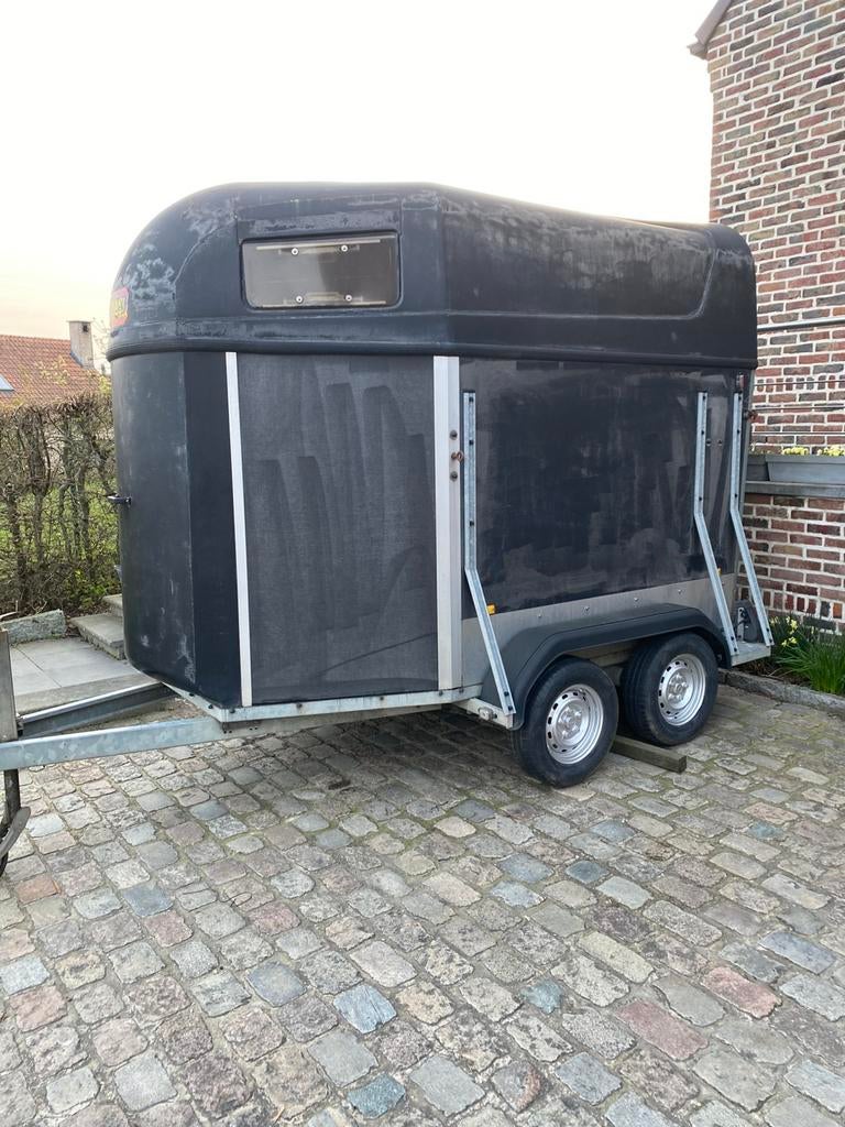 Paardentrailer, Ophalen, Gebruikt, 2-paards trailer